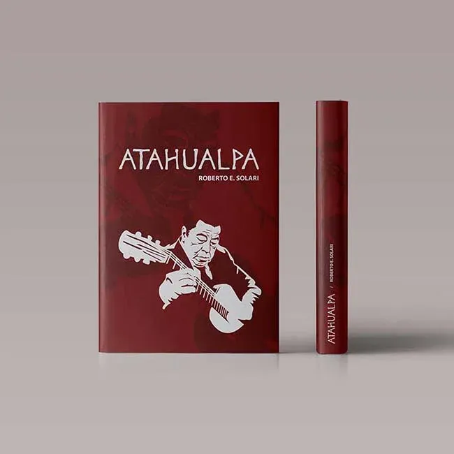 Diseño de libro con ilustración - Diseñador Gráfico Agustin Moran - Argentina